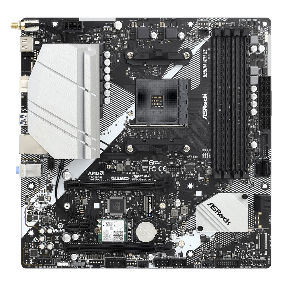ASRock B550M Wi-Fi SE AM4 - Image 3